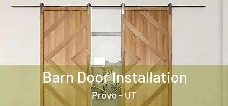  Barn Door Installation Provo - UT
