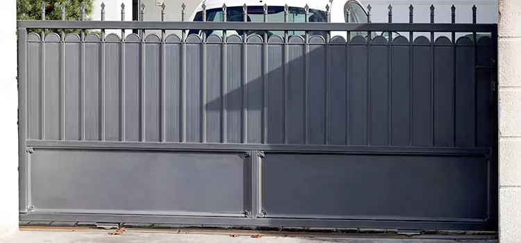 Metal Driveway Gate Installation Provo